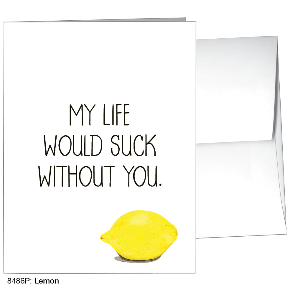 Lemon, Greeting Card (8486P)