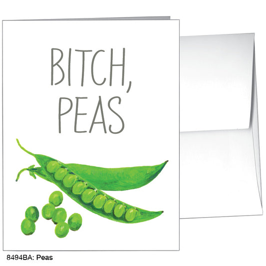 Peas, Greeting Card (8494BA)