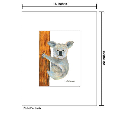 Koala, Print (#8495A)