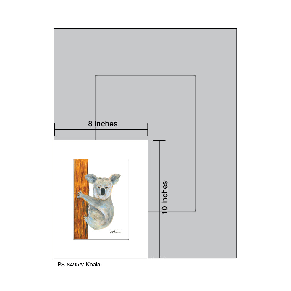 Koala, Print (#8495A)