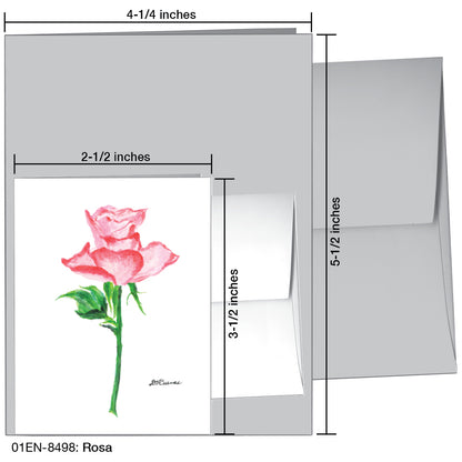 Rosa, Greeting Card (8498)