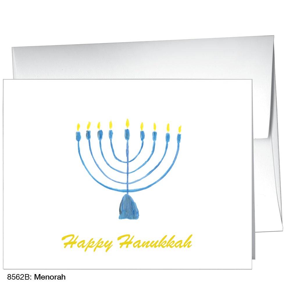 Menorah, Greeting Card (8562B)