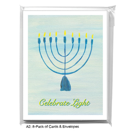 Menorah, Greeting Card (8562D)