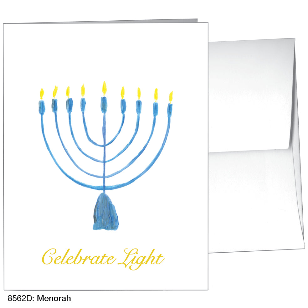 Menorah, Greeting Card (8562D)