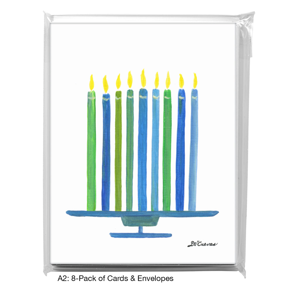 Hanukkah, Greeting Card (8563)