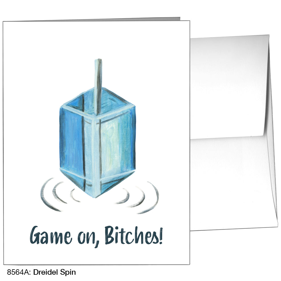 Dreidel Spin, Greeting Card (8564A)