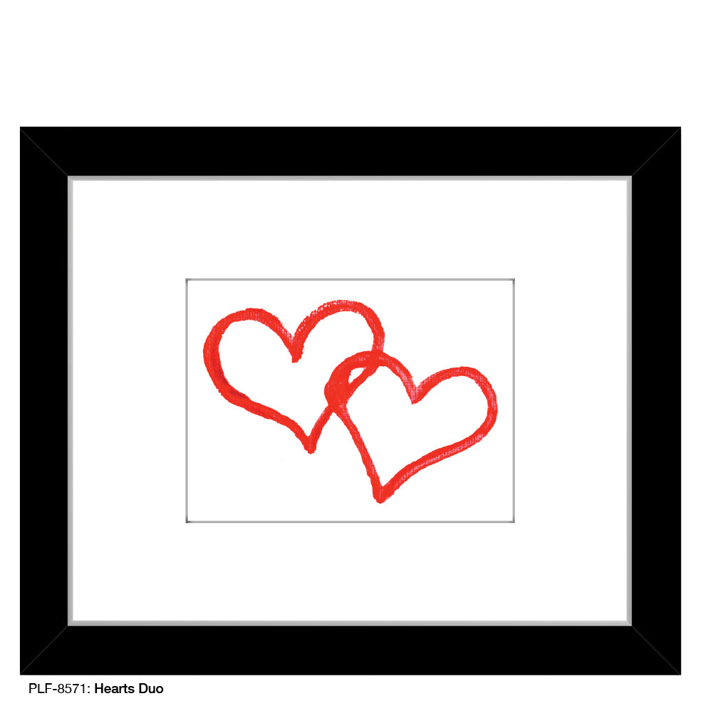 Hearts Duo, Print (#8571)