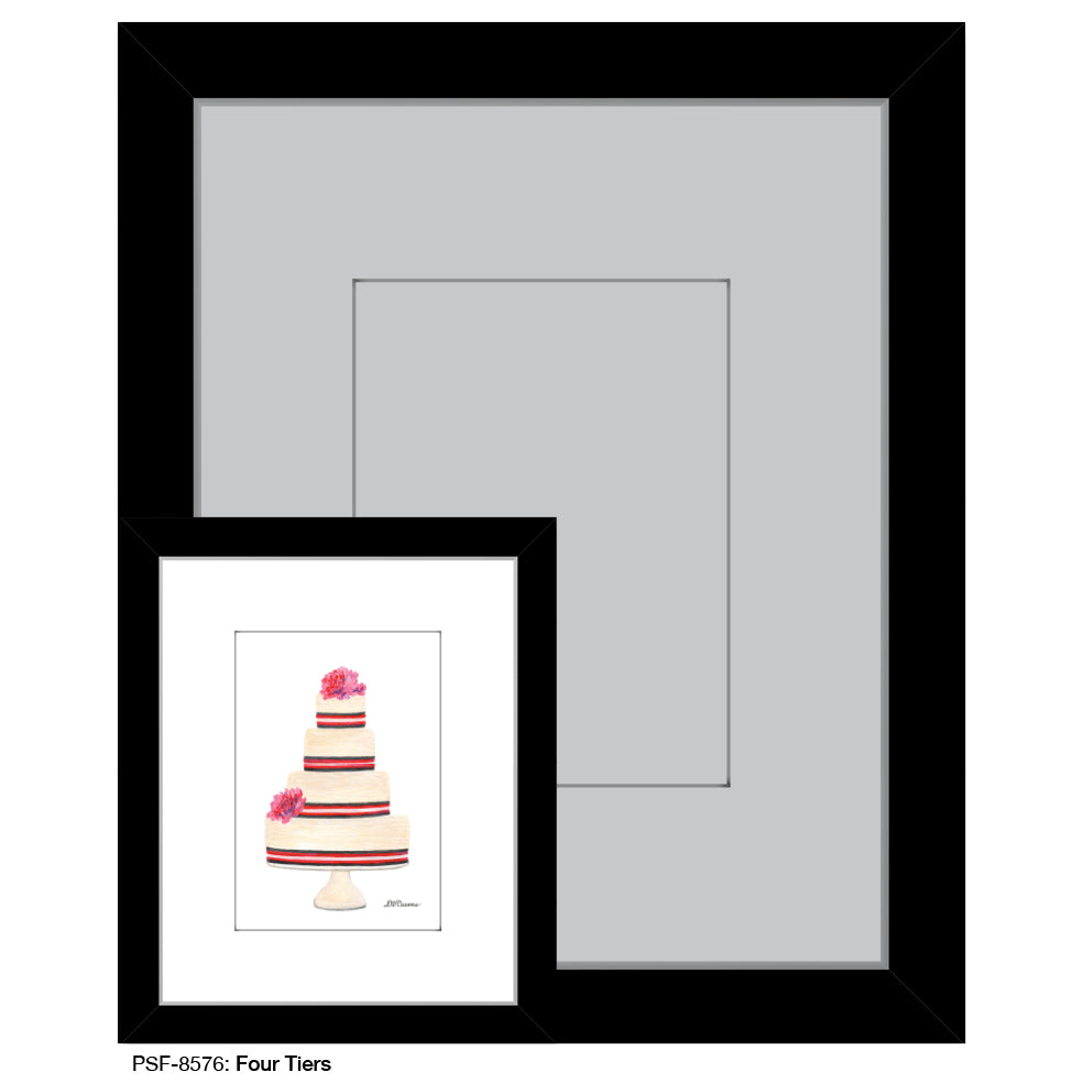 Four Tiers, Print (#8576)