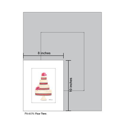 Four Tiers, Print (#8576)