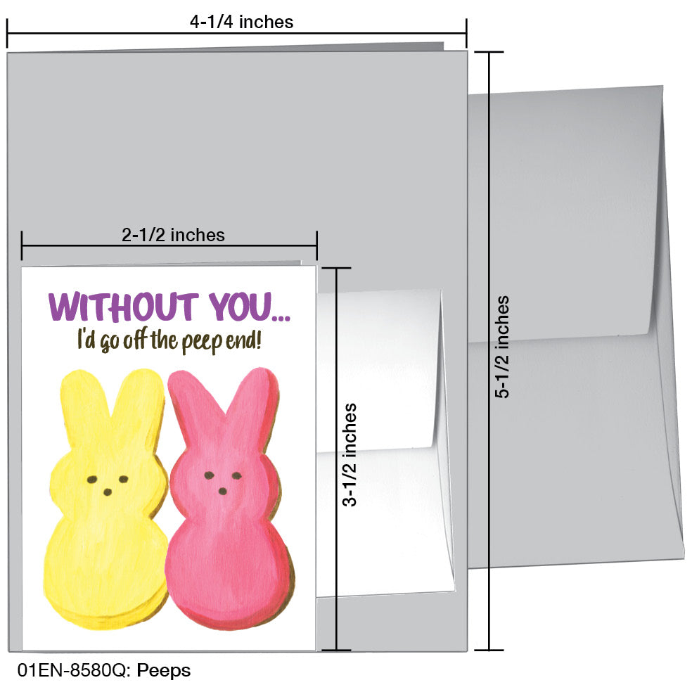 Peeps, Greeting Card (8580Q)