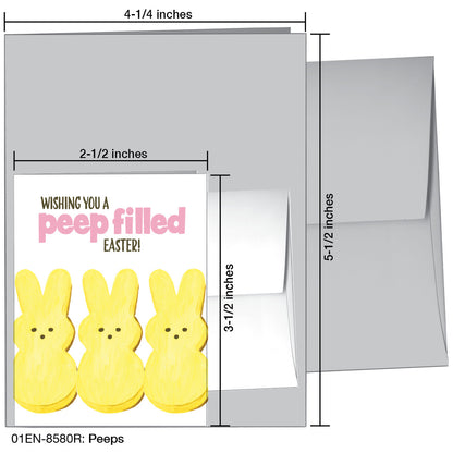 Peeps, Greeting Card (8580R)