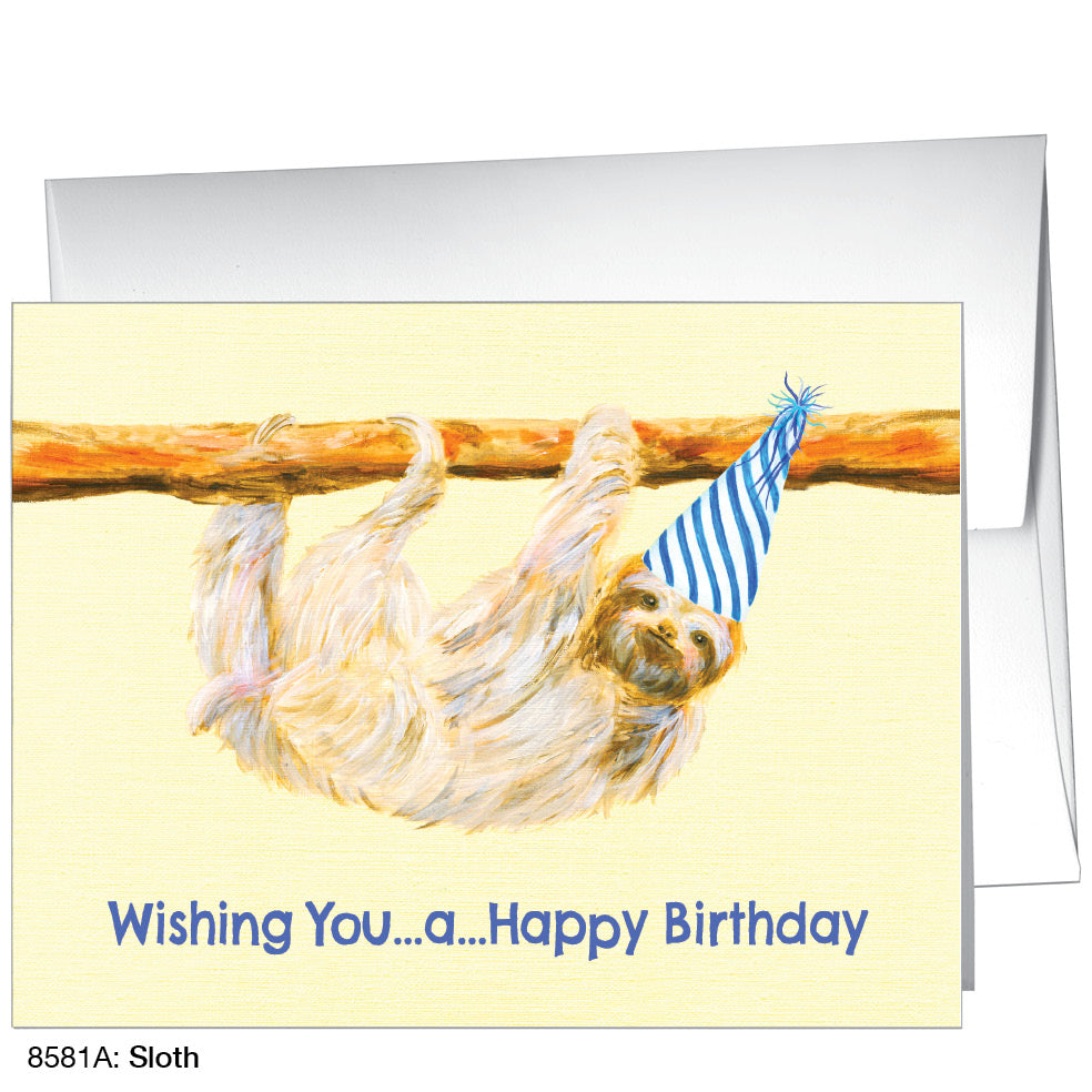 Sloth, Greeting Card (8581A)