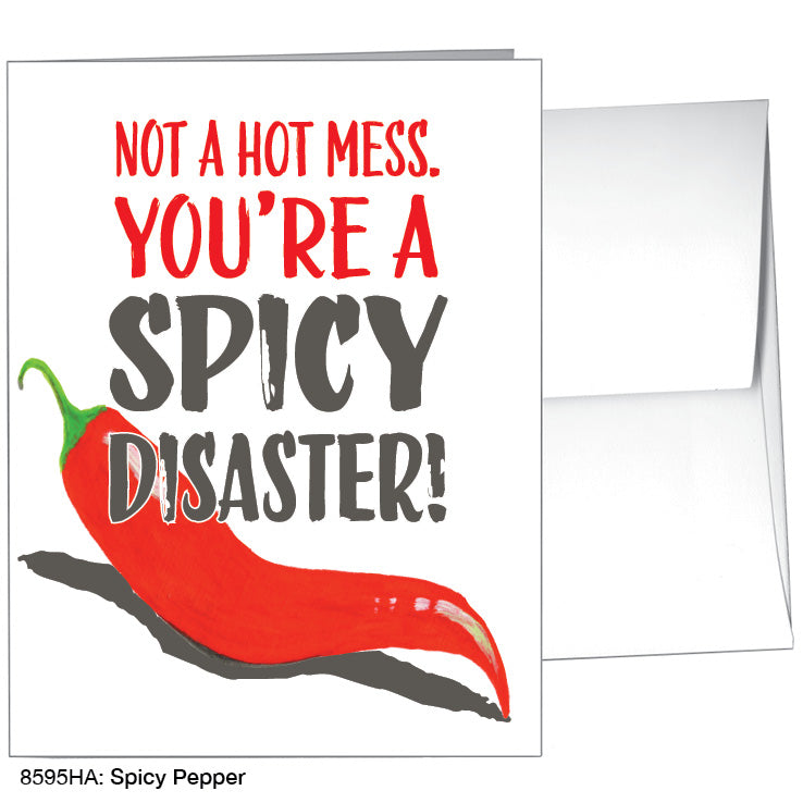 Spicy Pepper, Greeting Card (8595HA)