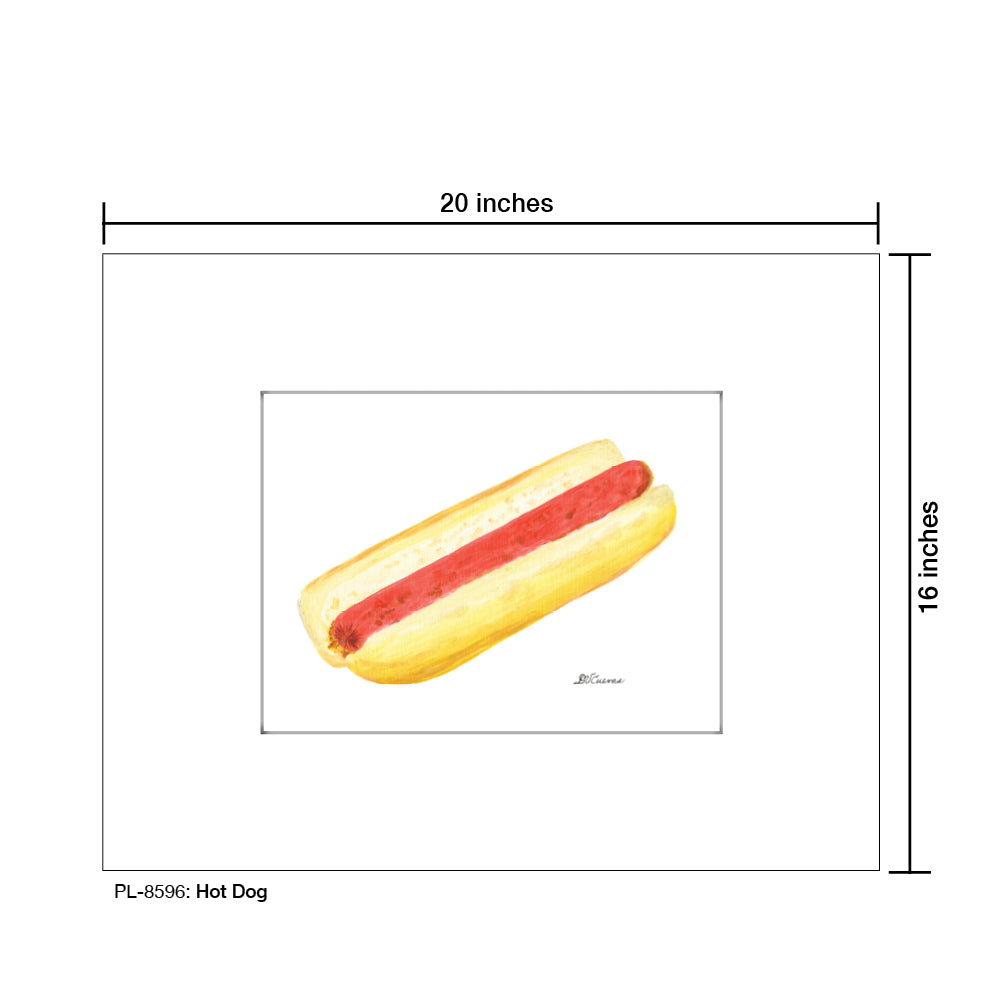 Hot Dog, Print (#8596)