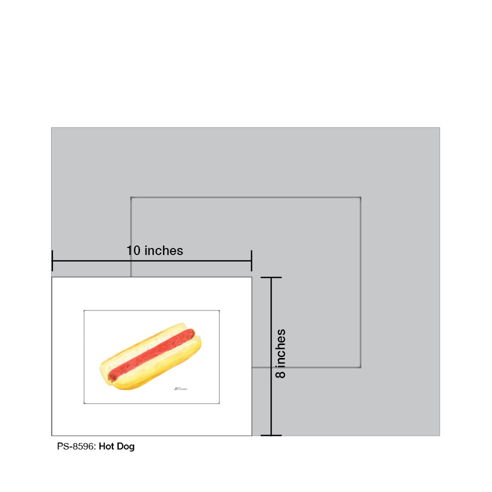 Hot Dog, Print (#8596)