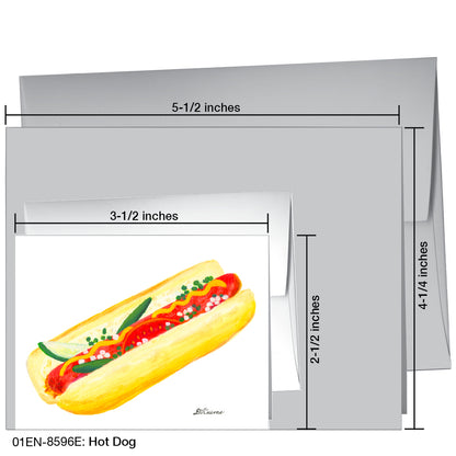 Hot Dog, Greeting Card (8596E)