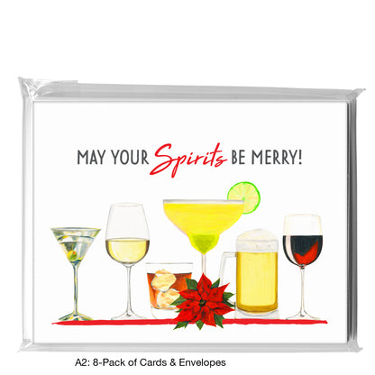 Cocktails, Greeting Card (8605D)