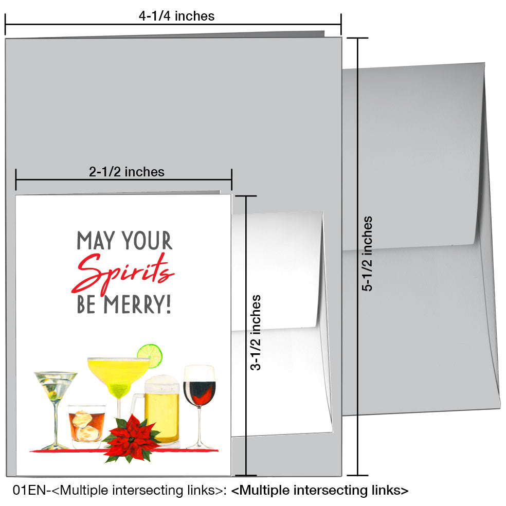 Cocktails, Greeting Card (8605DA)