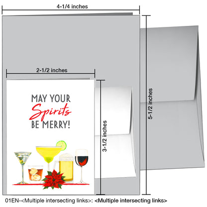 Cocktails, Greeting Card (8605DA)