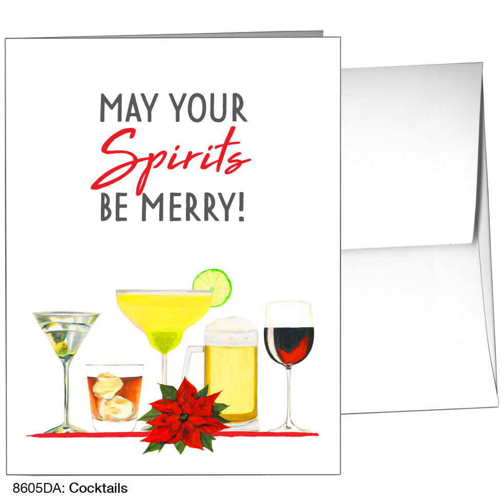 Cocktails, Greeting Card (8605DA)