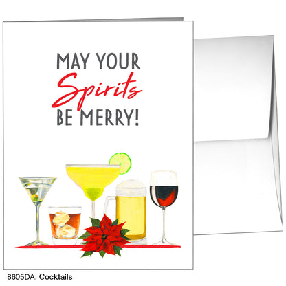 Cocktails, Greeting Card (8605DA)