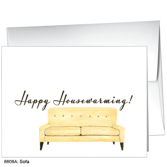 Sofa, Greeting Card (8608A)