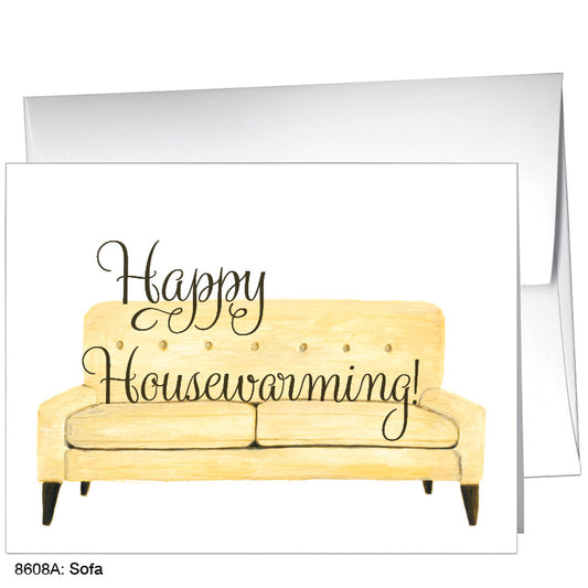 Sofa, Greeting Card (8608A)