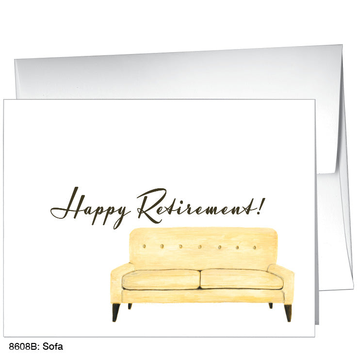 Sofa, Greeting Card (8608B)