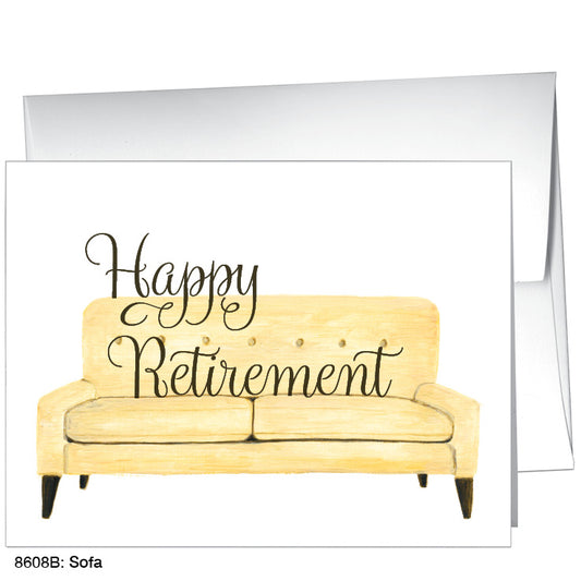 Sofa, Greeting Card (8608B)