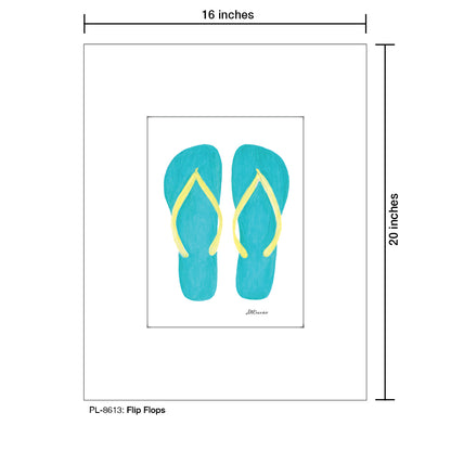 Flip Flops, Print (#8613)