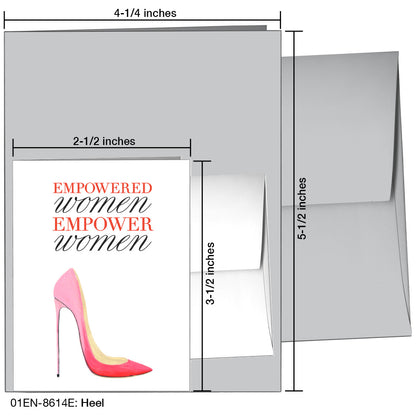 Heel, Greeting Card (8614E)