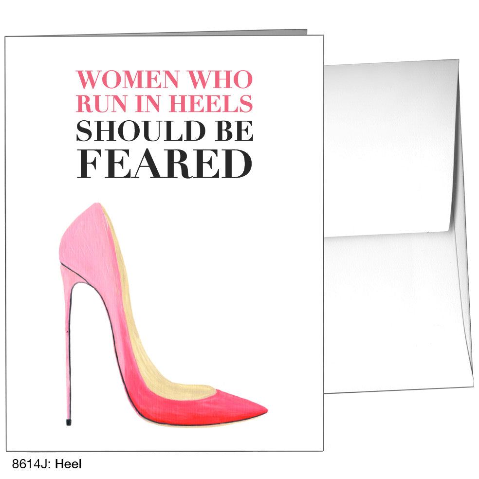 Heel, Greeting Card (8614J)