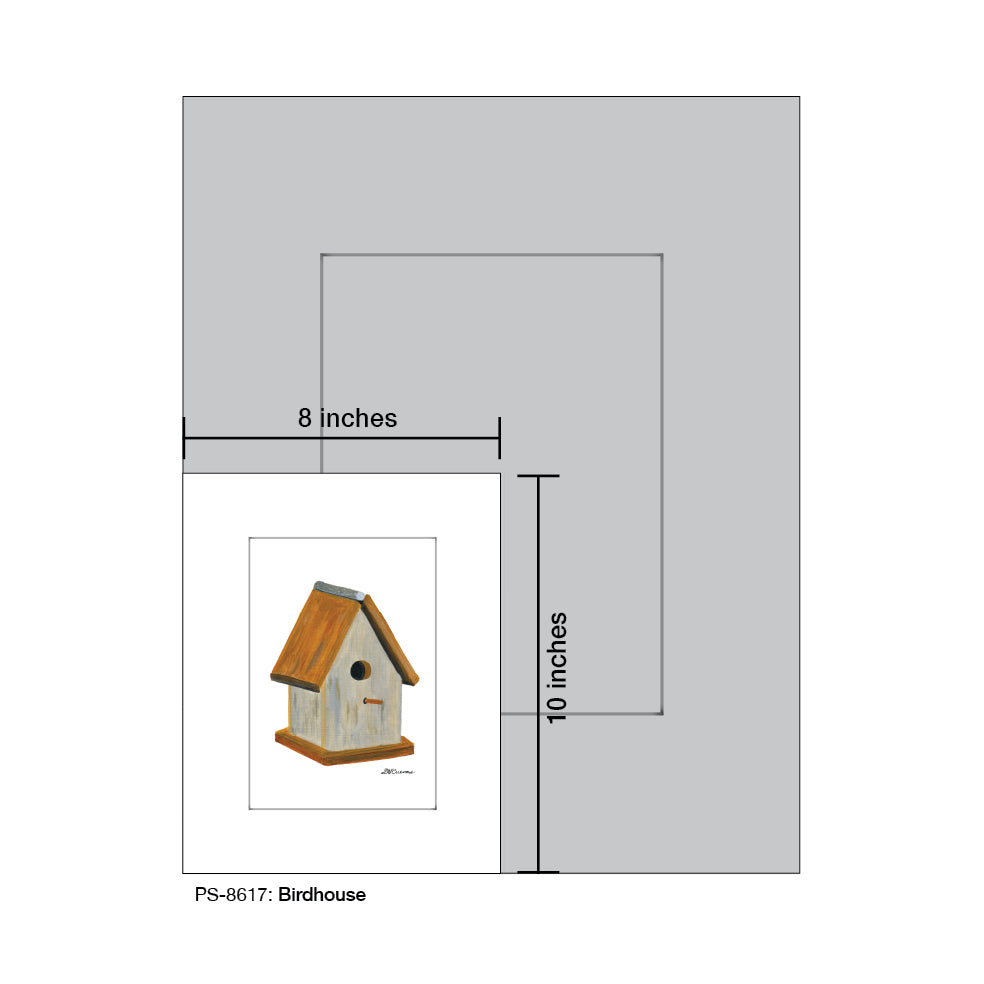 Birdhouse, Print (#8617)