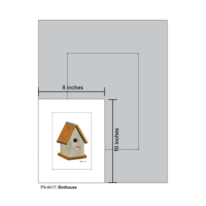 Birdhouse, Print (#8617)