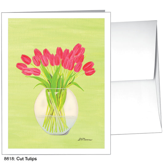 Cut Tulips, Greeting Card (8618)