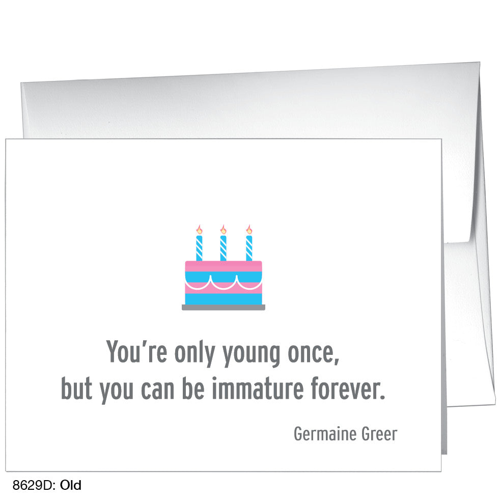 Old, Greeting Card (8629D)