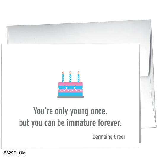 Old, Greeting Card (8629D)