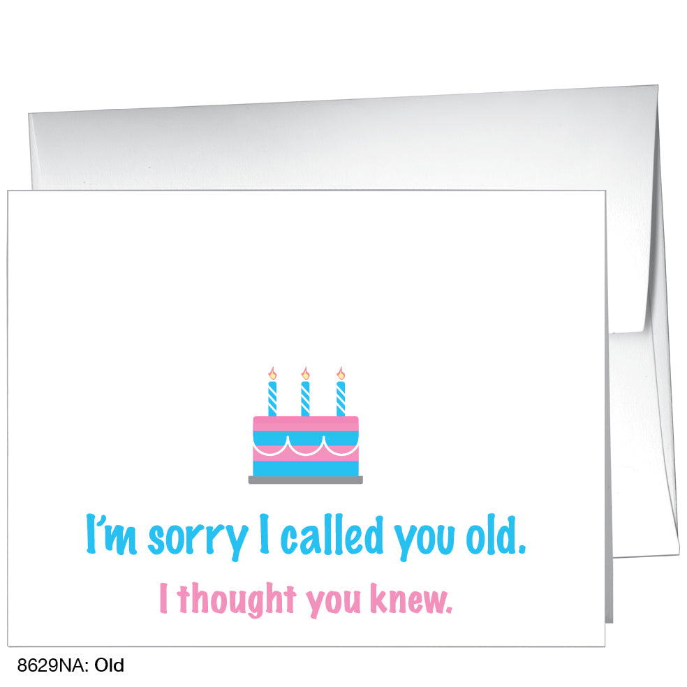 Old, Greeting Card (8629NA)