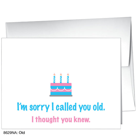 Old, Greeting Card (8629NA)