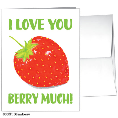 Strawberry, Greeting Card (8630F)