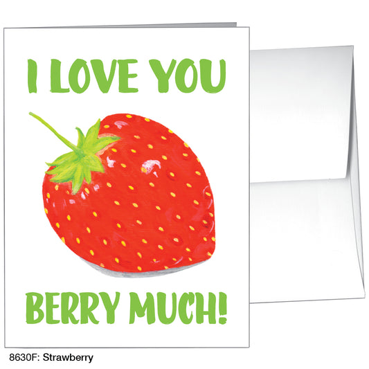 Strawberry, Greeting Card (8630F)