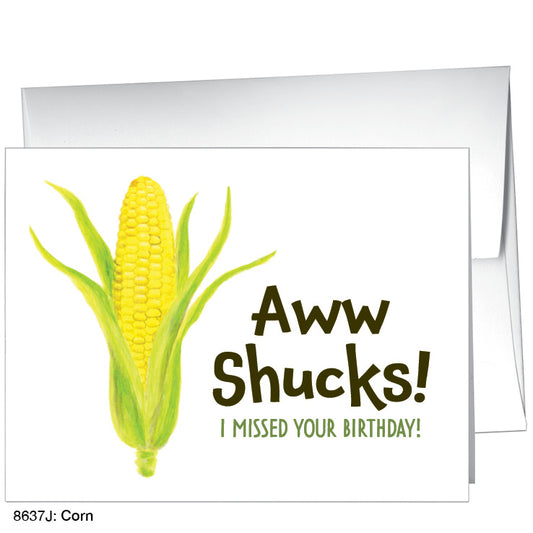 Corn, Greeting Card (8637J)