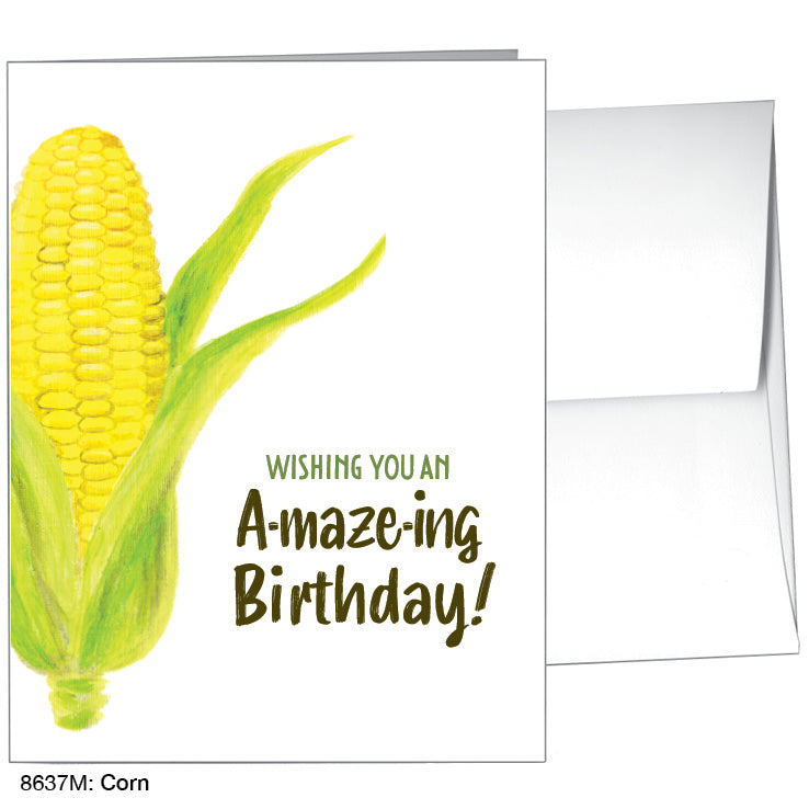 Corn, Greeting Card (8637M)