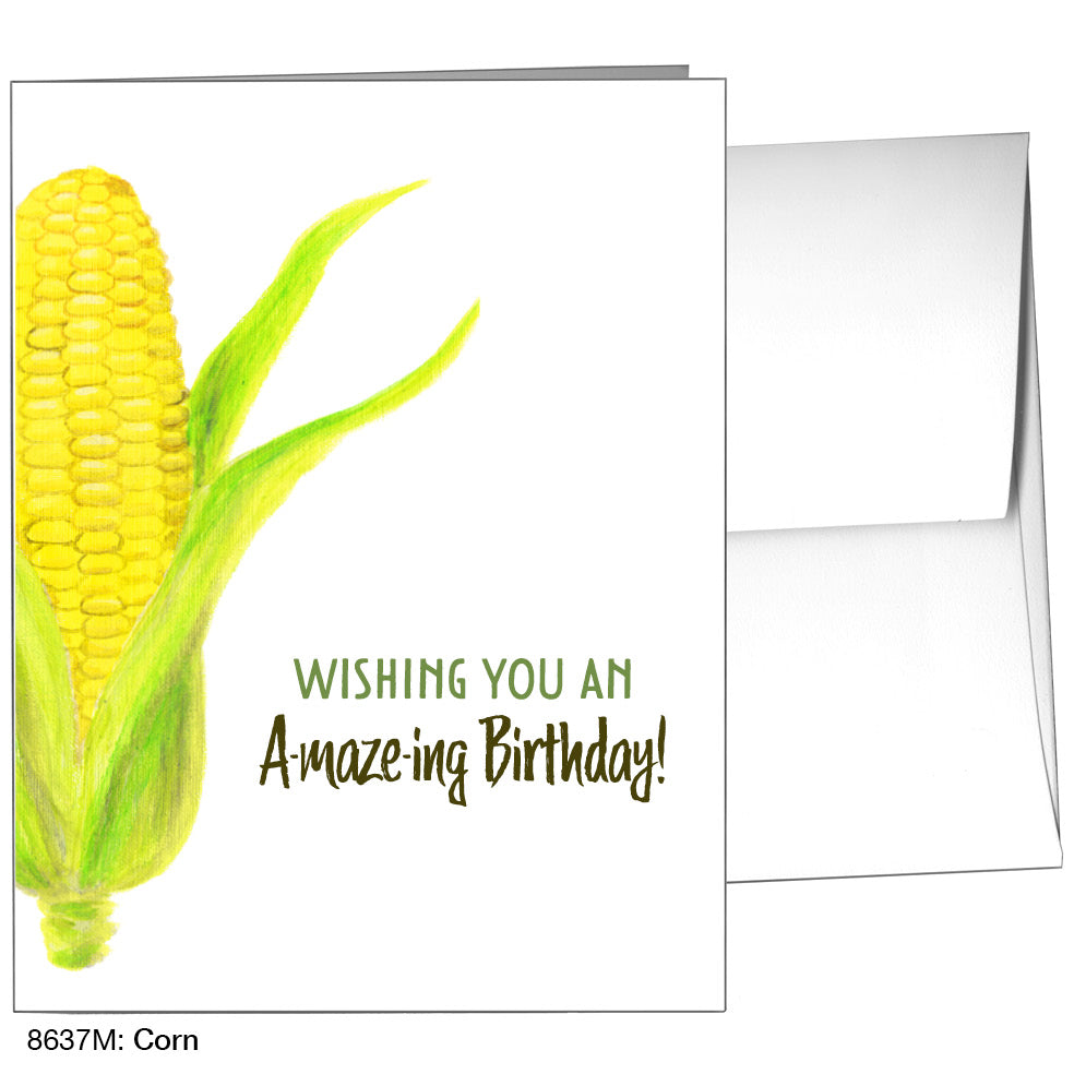 Corn, Greeting Card (8637M)