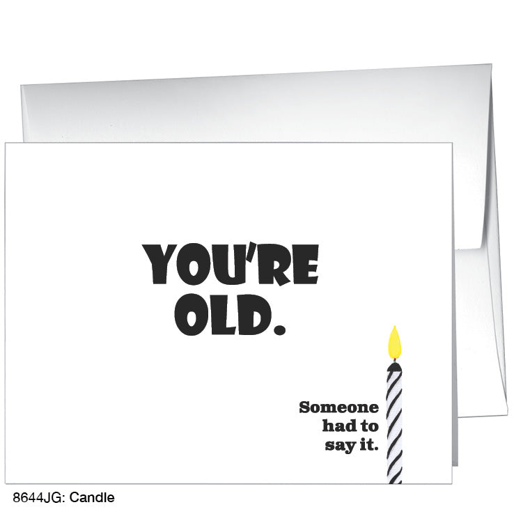 Candle, Greeting Card (8644JG)