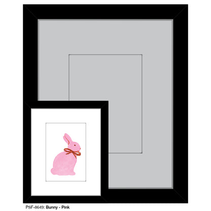 Bunny - Pink, Print (#8649)