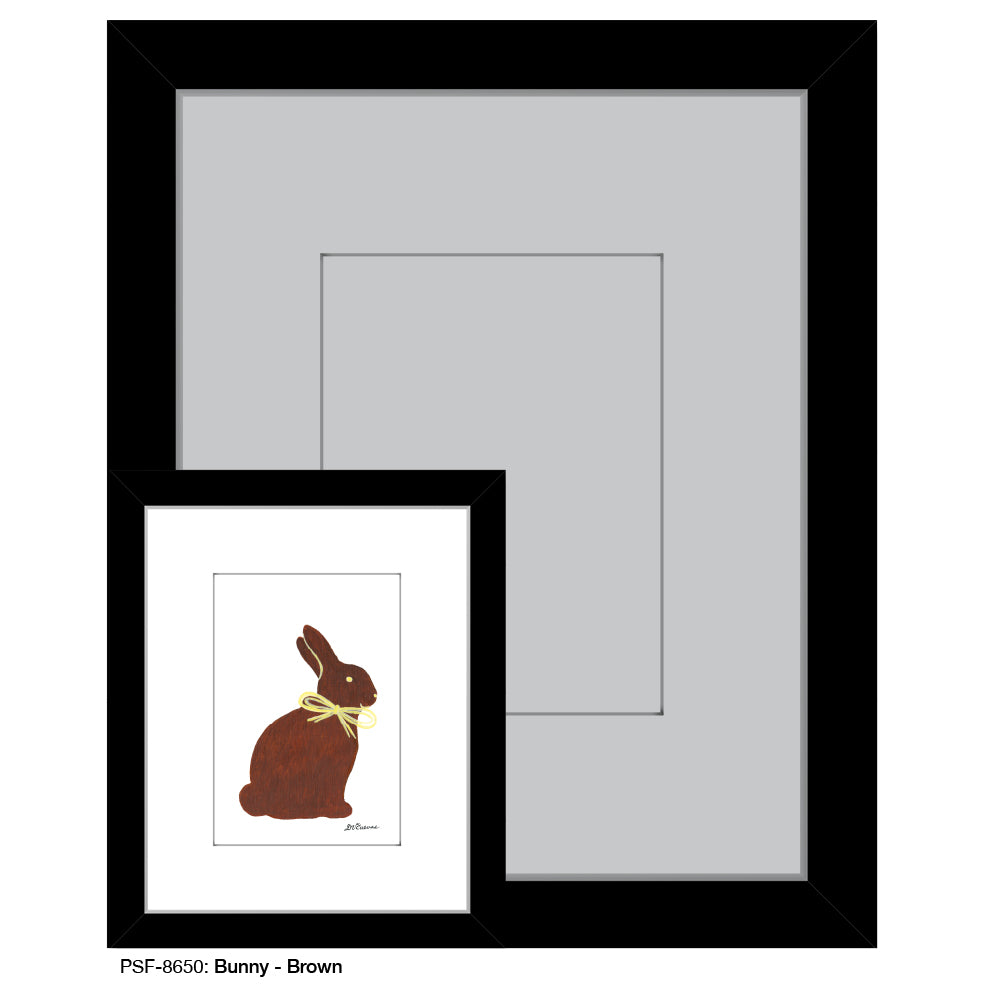 Bunny - Brown, Print (#8650)