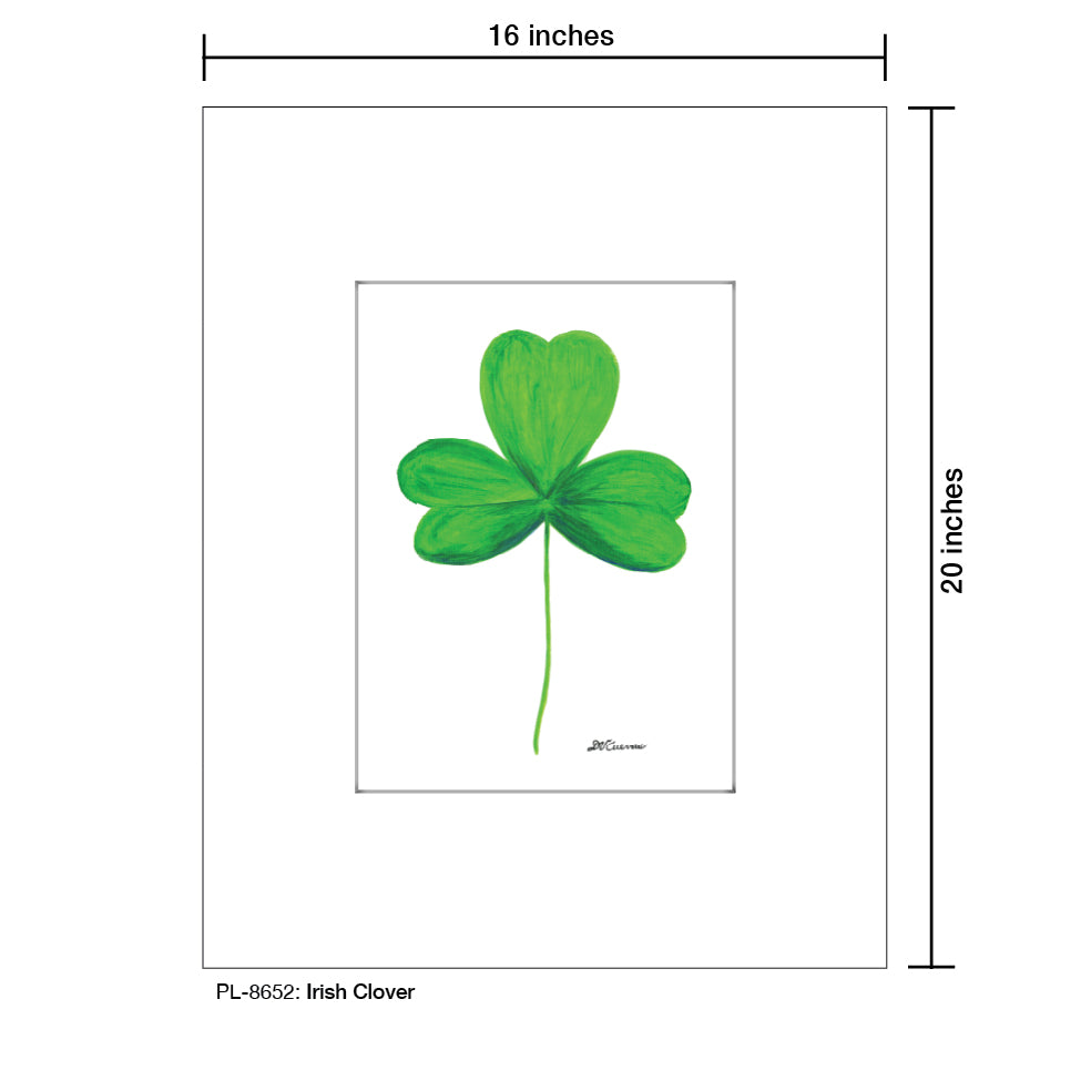 Irish Clover, Print (#8652)