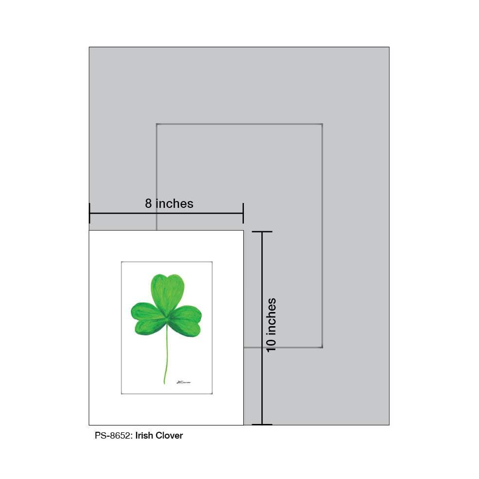 Irish Clover, Print (#8652)