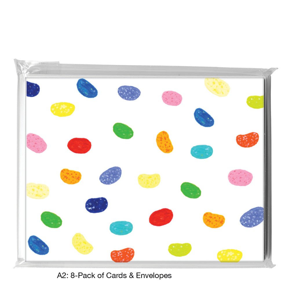 Jelly Beans, Greeting Card (8658)